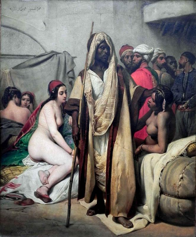 Horace Vernet Slave Market China oil painting art